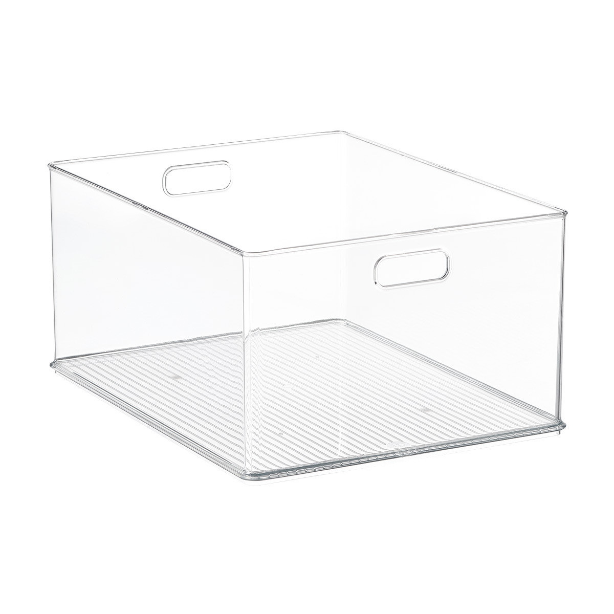 iDesign Linus RPET Stackable Storage Bins | The Container Store