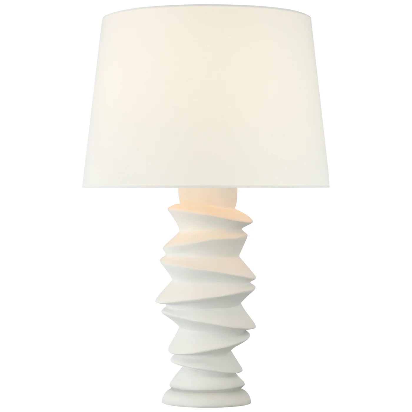 Karissa LED Table Lamp Plaster White | Lighting Design