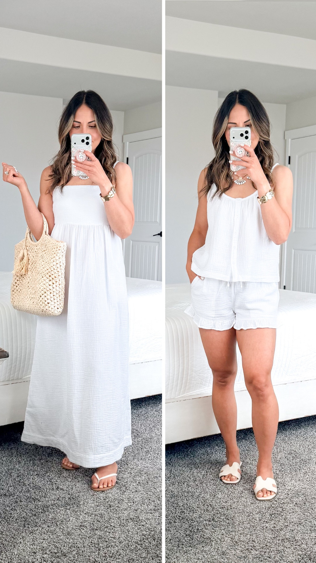 meet your new favorite summer fabric 🤍 

The @poshpeanut Cotton Crinkle Collection is two soft and effortless — I’ll be living in it all summer! 

#LTKootd #LTKgrwm #LTKTravel