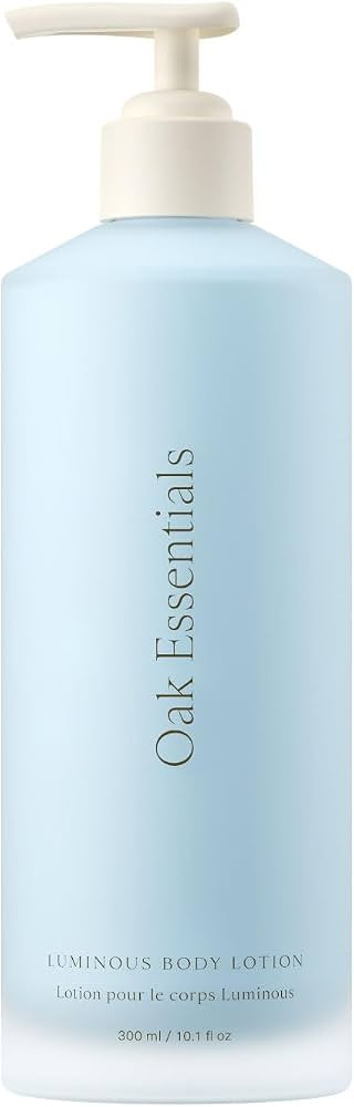 Oak Essentials Luminous Body Lotion | Hydrating Blue Tansy Body Lotion with Rose Oil, Turmeric, S... | Amazon (US)