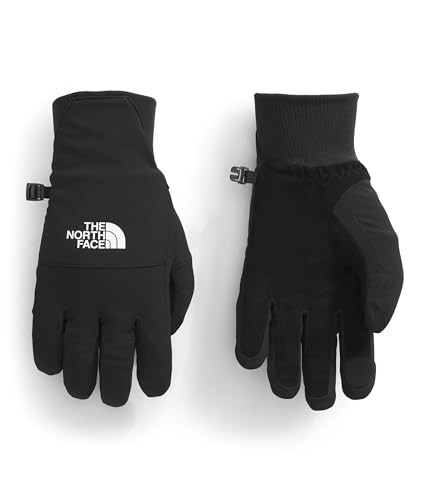 The North Face Women's Shelbe Raschel Etip Glove - Insulated & Water Repellent, Touchscreen Compatible, Soft Fleece Lining, TNF Black, X-Large | Amazon (US)