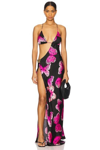 CIN CIN Villa Butterfly Maxi Dress in Monarch from Revolve.com | Revolve Clothing (Global)