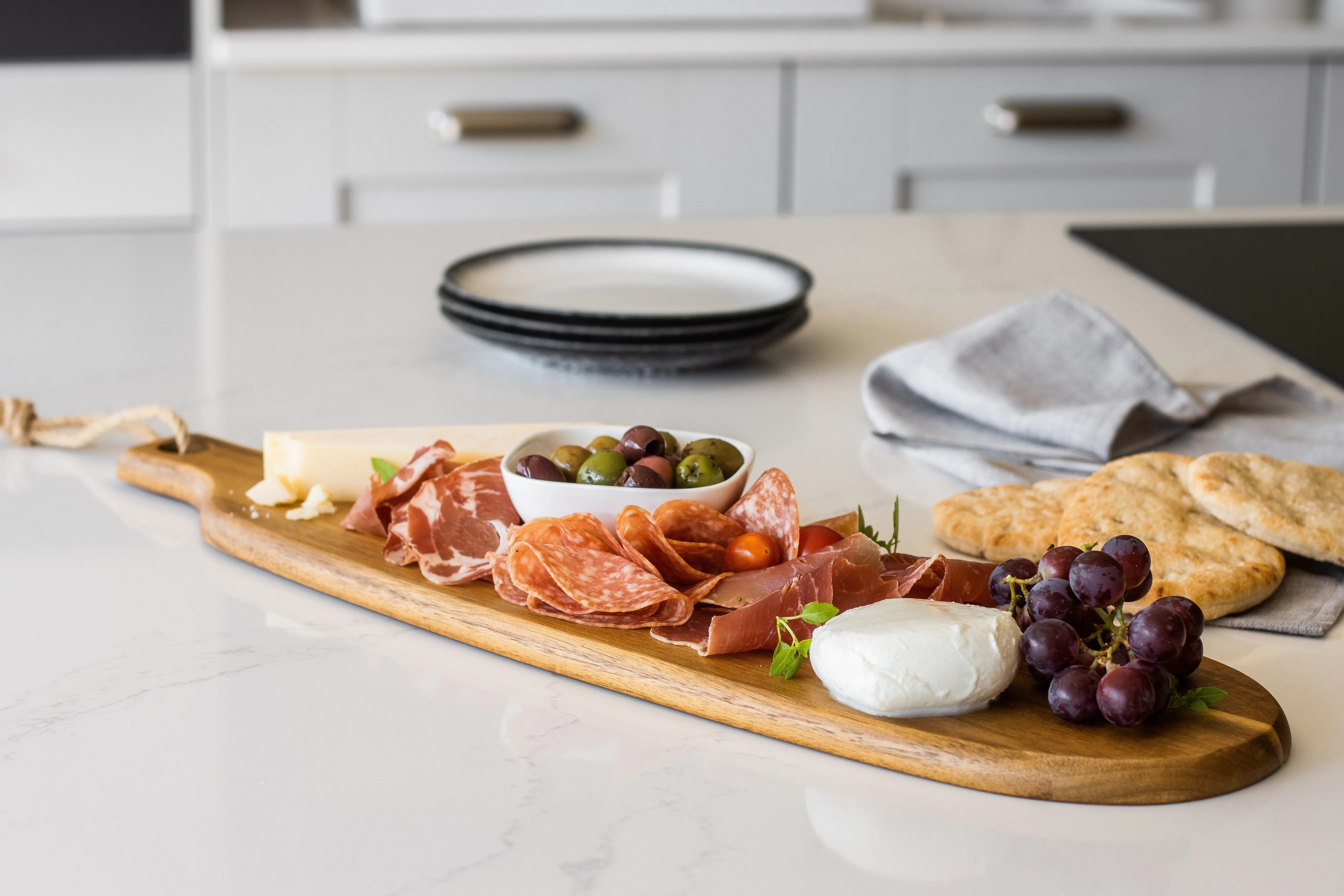 Acacia Wood Bread Board | Wayfair UK