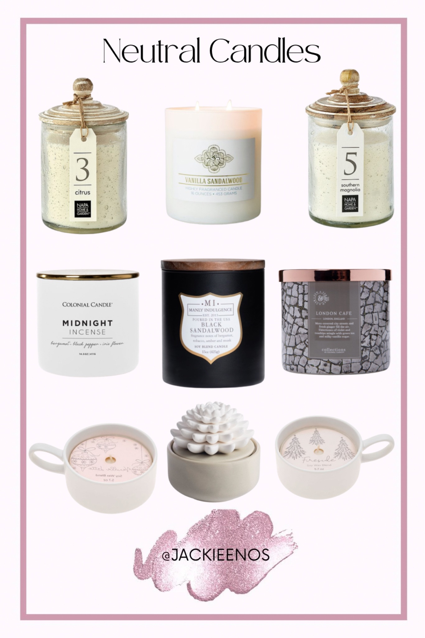 Neutral candles under $20

#LTKsalealert #LTKstyletip #LTKhome