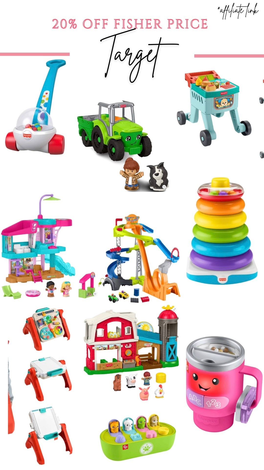 Fisher price toys on sale at target! 

#LTKKids #LTKmomlife #LTKBaby