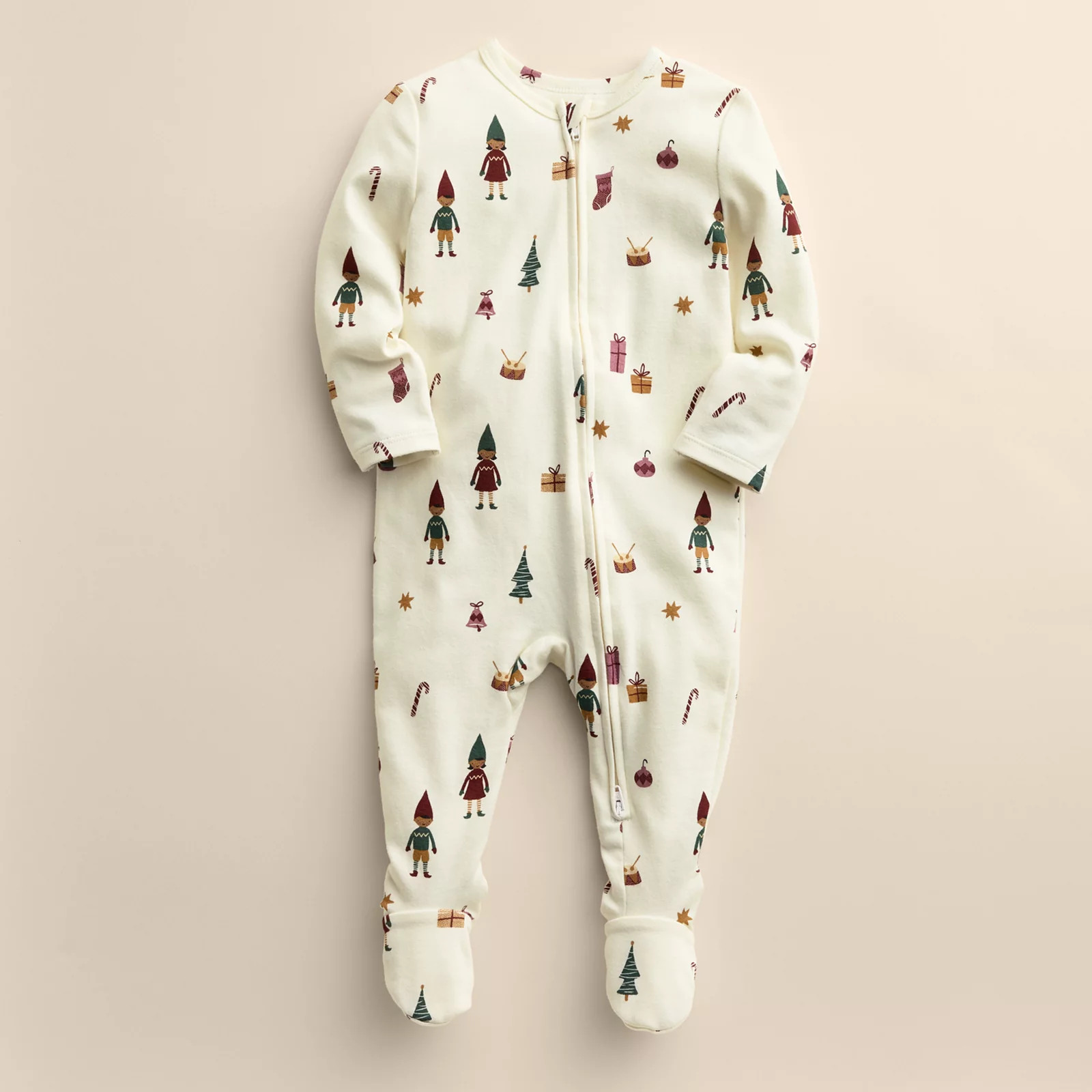 Baby Little Co. by Lauren Conrad Sleep & Play, Boy's, Size: Newborn, Holiday Elves | Kohl's