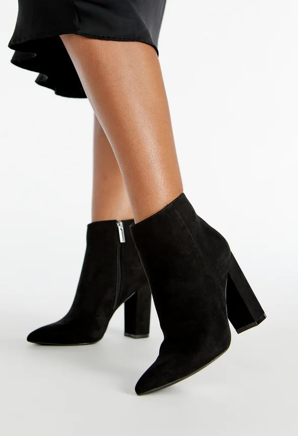 Rosamund Block Heel Bootie | JustFab