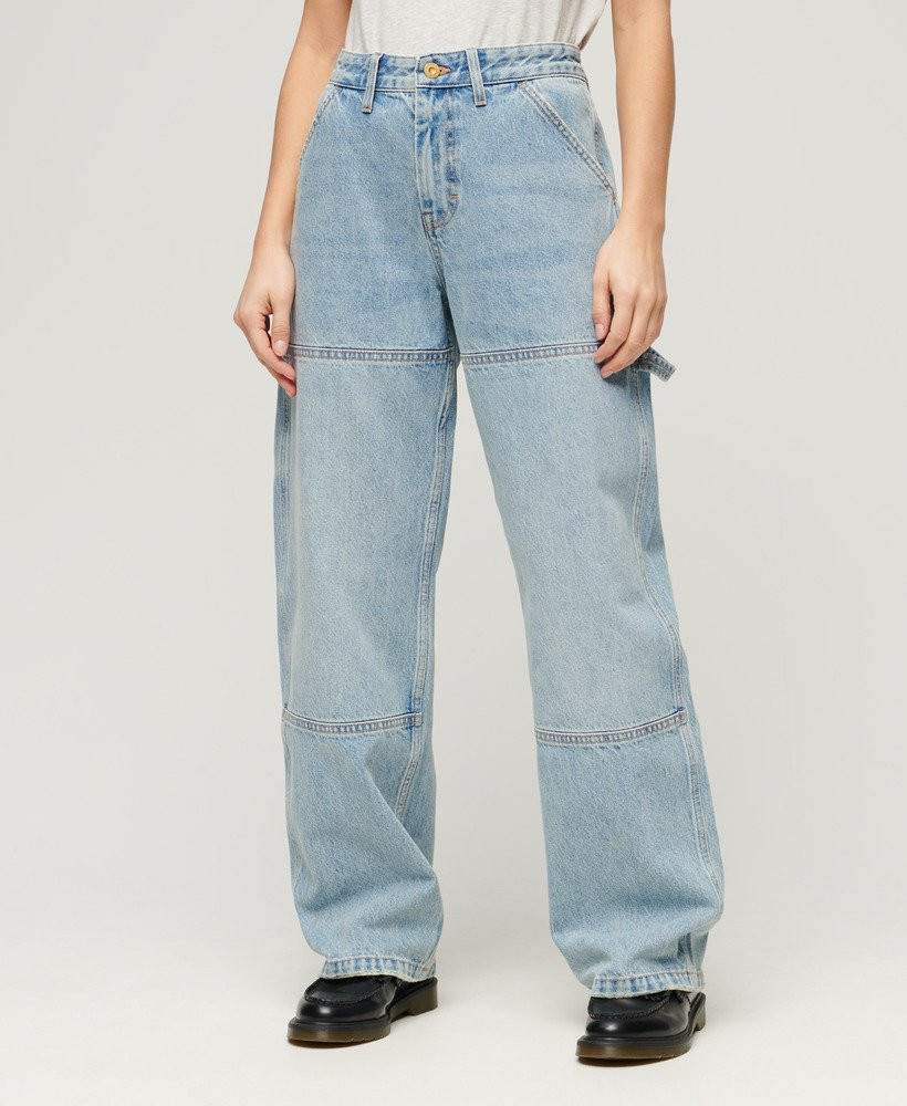 Mid Rise Denim Carpenter Jeans | Superdry (UK)