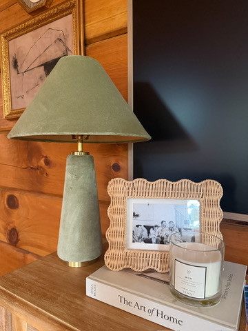 I love this velvet lamp from @anthropologie! It's so pretty! And, this rattan frame is actually a Target find!

Loverly Grey, home finds, home decor, lamp, table lamp, picture frame 

 #LTKHome