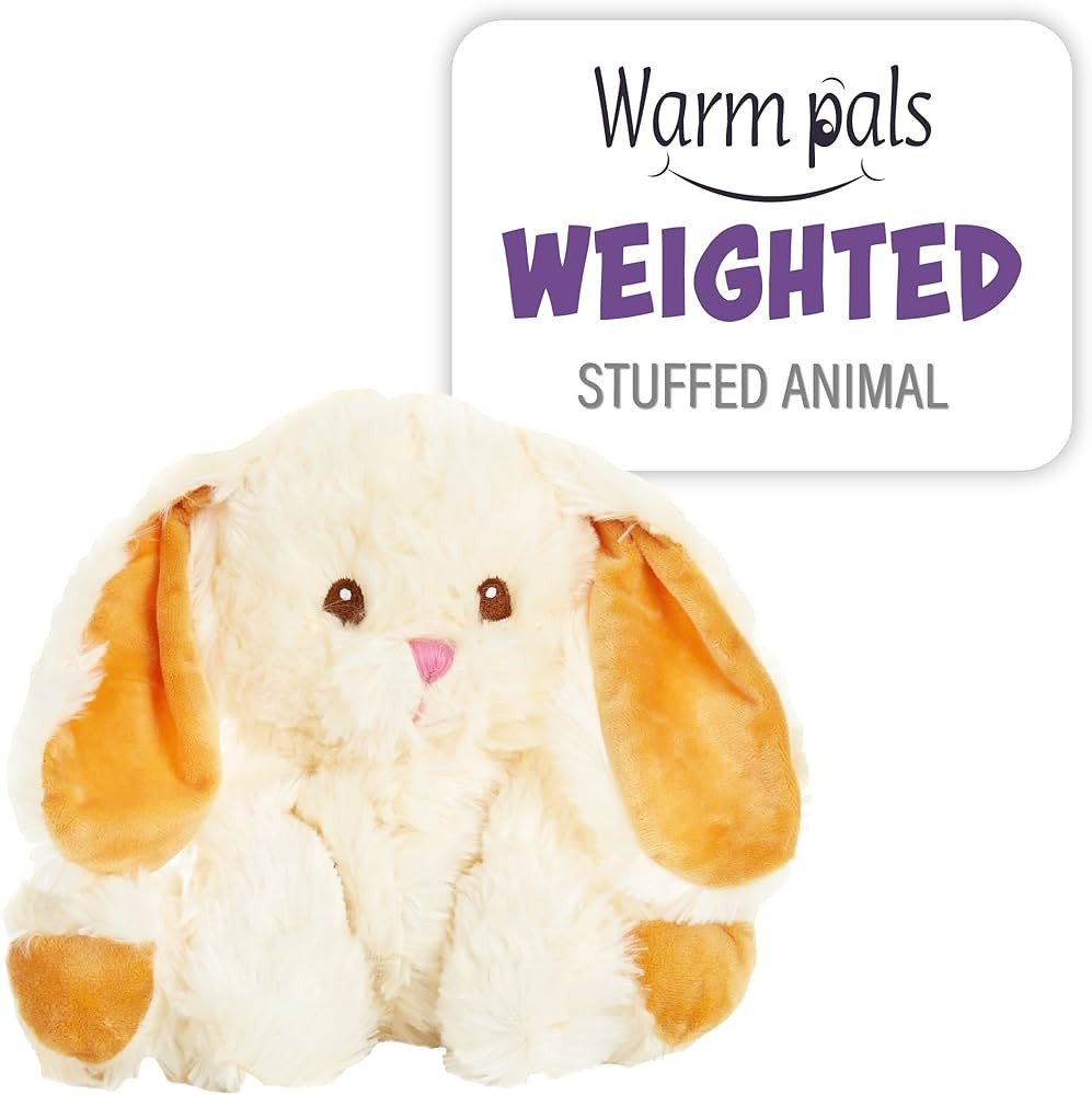 Warm Pals - Bashful Bunny - 1.5lbs - Cozy Microwavable Lavender Scented Plush Toys - Heated Stuff... | Amazon (US)