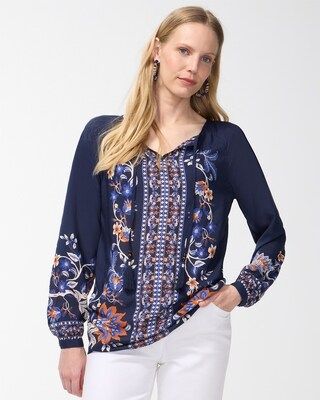 Floral Print Pullover Top | Chico's