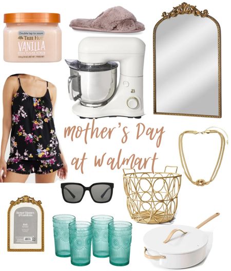 Mother’s Day gift guide! Shop all your gifts for Mother’s Day at Walmart! Mother’s Day gift ideas! Pajama set, drinkware sets, kitchenware, wall mirror, sunglasses, picture frames, house shoes! 

#LTKGiftGuide