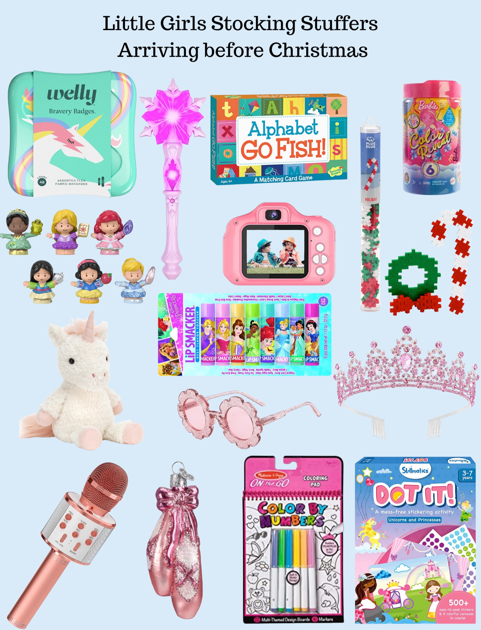 Stocking stuffers for little girls #under50 #stockingstuffers 

#LTKGiftGuide #LTKunder50 #LTKHoliday