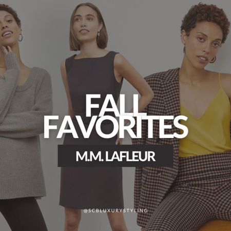 My favorite fall items from M.M. Lafleur! They have the comfiest wardrobe staples for every occasions 

#falloutfits #capsulewardrobe #ootd #workwear #versatility 

#LTKU #LTKSeasonal #LTKCon