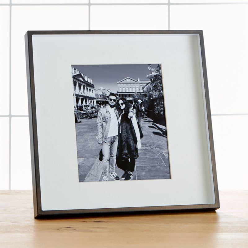 Brushed Antique Bronze 8x10 Frame + Reviews | Crate and Barrel | Crate & Barrel