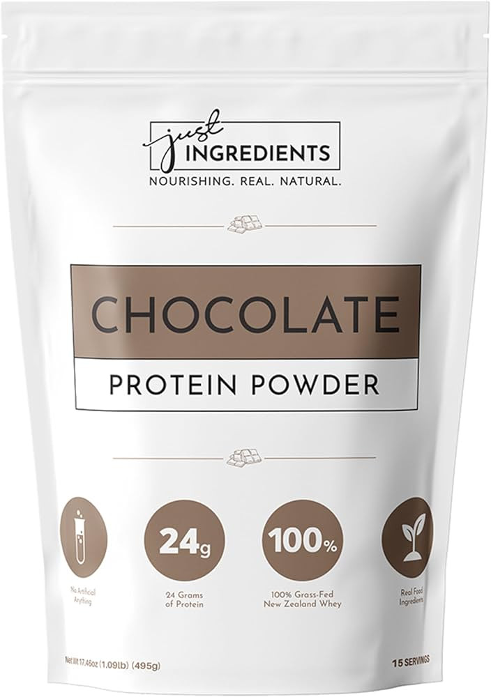Protein Powder | Chocolate Protein Powder Made With 100% Grass Fed, Non Denatured Whey | Five Dif... | Amazon (US)