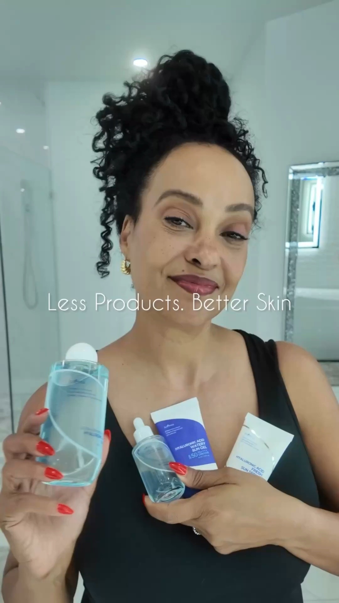 POV: You finally find a skincare
routine that’s simple and actually enjoyable to use.
I’ve been loving this Isntree bundle with a toner, serum, and two SPF options for hydrated, protected skin every day.
#Isntree 
#Yesstyle #yesstyleinfluencers 
#gifted 
#spf                                                                                       
Code 👉 EFACES15 @yesstyle

#LTKdayinmylife #LTKgrwm #LTKmorningroutine