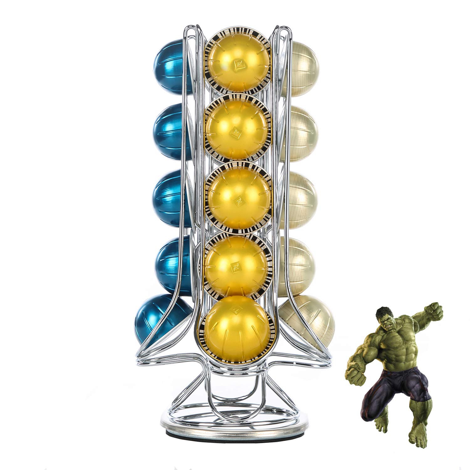 Flagship Coffee Pod Holder 360-Degree Rotatable Nespresso Vertuoline VertuoPlus Capsules Coffee P... | Amazon (US)