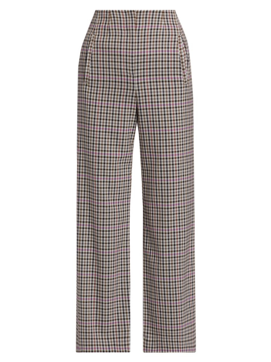 Dova Check Crop Pants | Saks Fifth Avenue