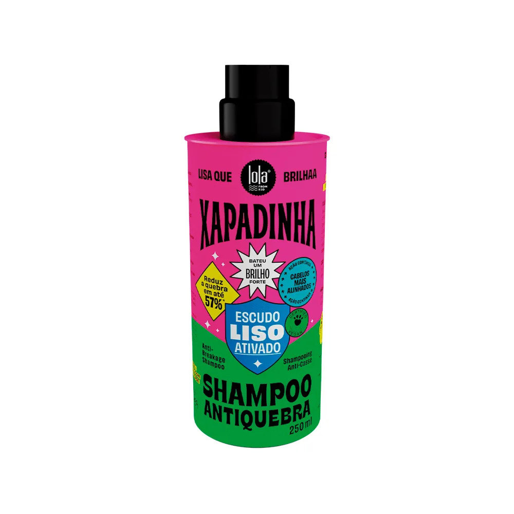 Shampoo Lola Cosmetics Xapadinha Escudo Liso Ativado 250 ml | Amobeleza (BR)