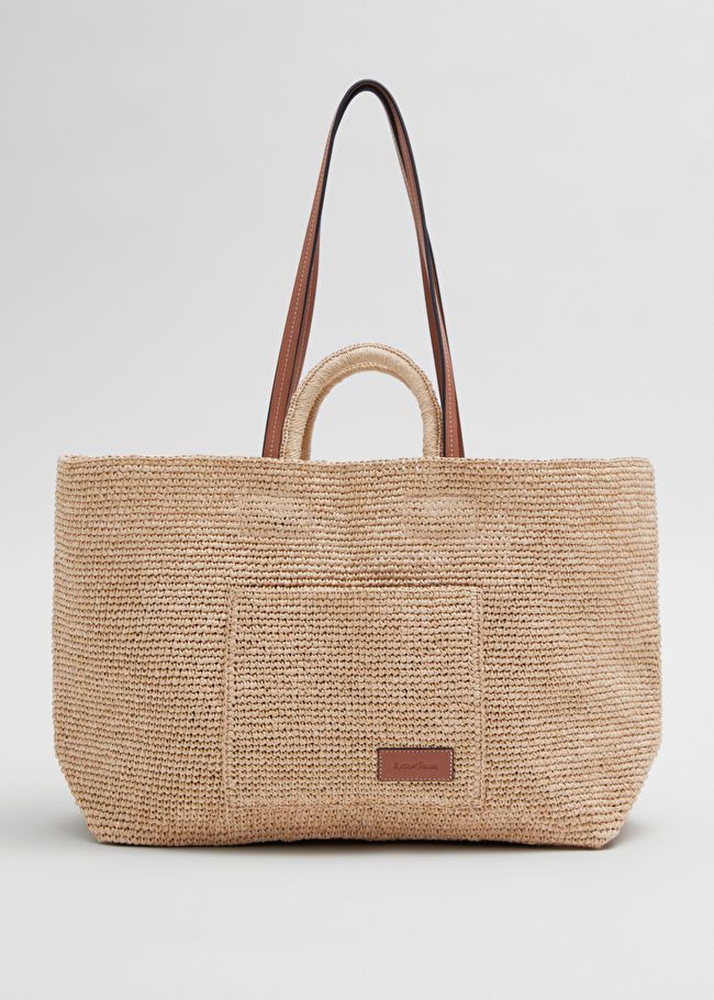 Large Woven Straw Tote | & Other Stories US
