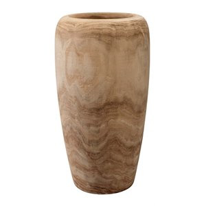Jamie Young Co Ojai Small Transitional Wood Vase in Natural | Cymax