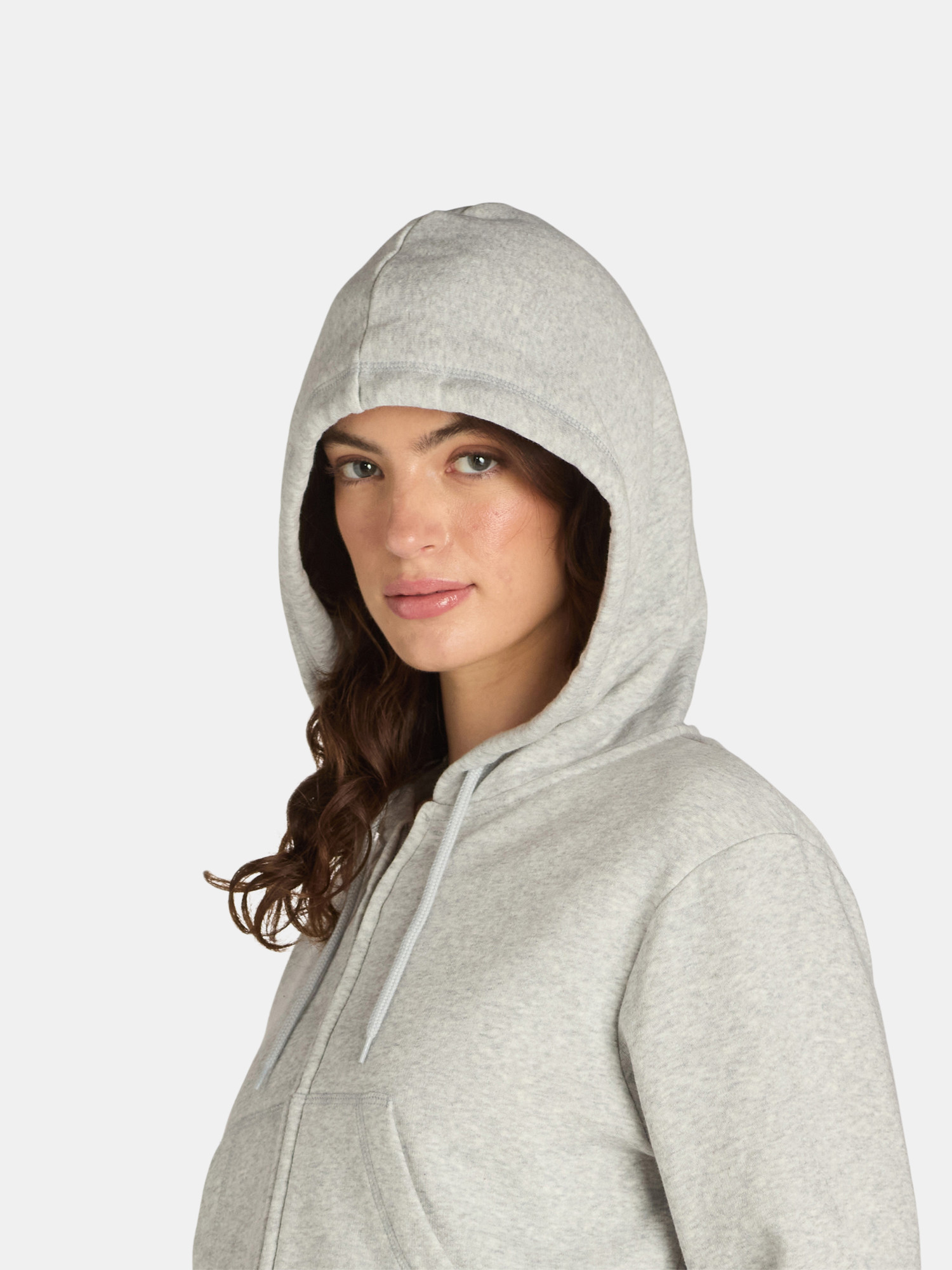 No Boundaries Cropped Zip Hoodie, Women’s | Walmart (US)