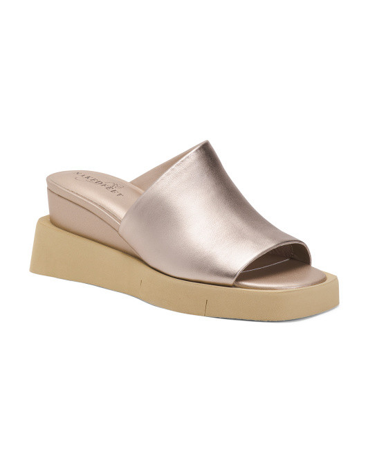 Leather Infinity Sandals | TJ Maxx