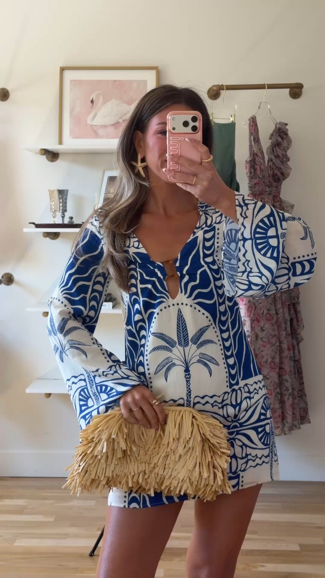 blue-and-white palm-print mini long sleeve plunging keyhole neckline destination wedding summer event dress 🌴💍


Wearing my normal size small/2 

amazon fashion, amazon dresses, amazon finds, amazon outfit ideas, amazon summer outfits, affordable fashion finds
summer wedding guest dresses, wedding guest dresses, cocktail dresses, semi-formal dresses, black tie wedding guest dresses, destination wedding guest dresses, garden party dresses, wedding guest outfit ideas

#LTKSeasonal #LTKTravel #LTKWedding