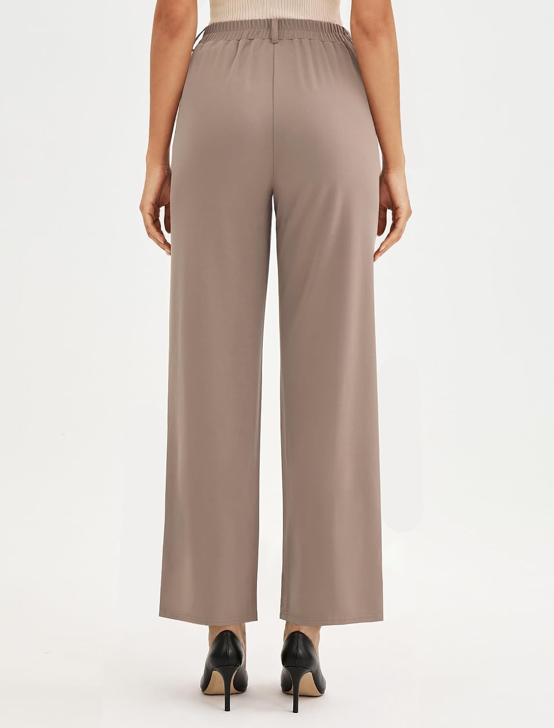 DLOODA Womens Dress Pants Wide Leg Work Pants Business Casual Outfits | Amazon (US)