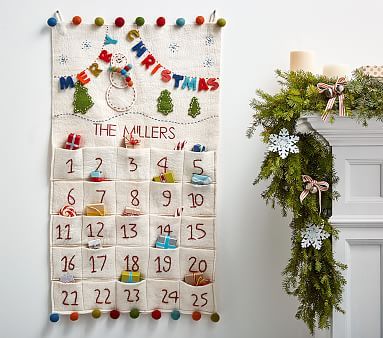 Merry &amp; Bright Advent Calendar | Pottery Barn Kids