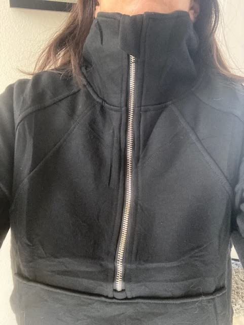 LEEDYA Womens Long Sleeve Fleece Lined Cropped Sweatshirt High Neck Half Zip Pullover Basic Worko... | Amazon (US)