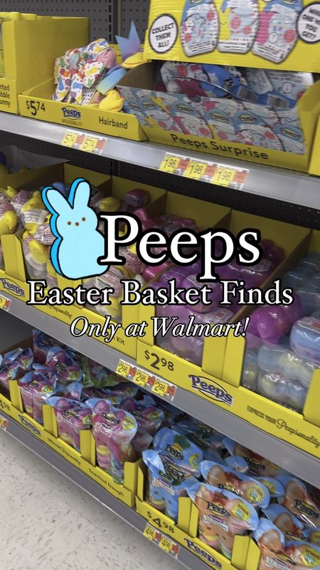 How cute are all of these Peeps Easter Basket finds at Walmart?! Everything is $10 and under and most of them come in numerous color options!! They all were just stocked both in-store and online!! 

 Easter, Easter basket, Easter basket ideas, Walmart finds, Walmart, Peeps
, kids gifts 

#LTKkids #LTKSeasonal #LTKparties