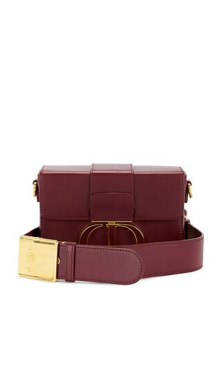Dior 30 Montaigne Shoulder Bag in Burgundy | Revolve Clothing (Global)