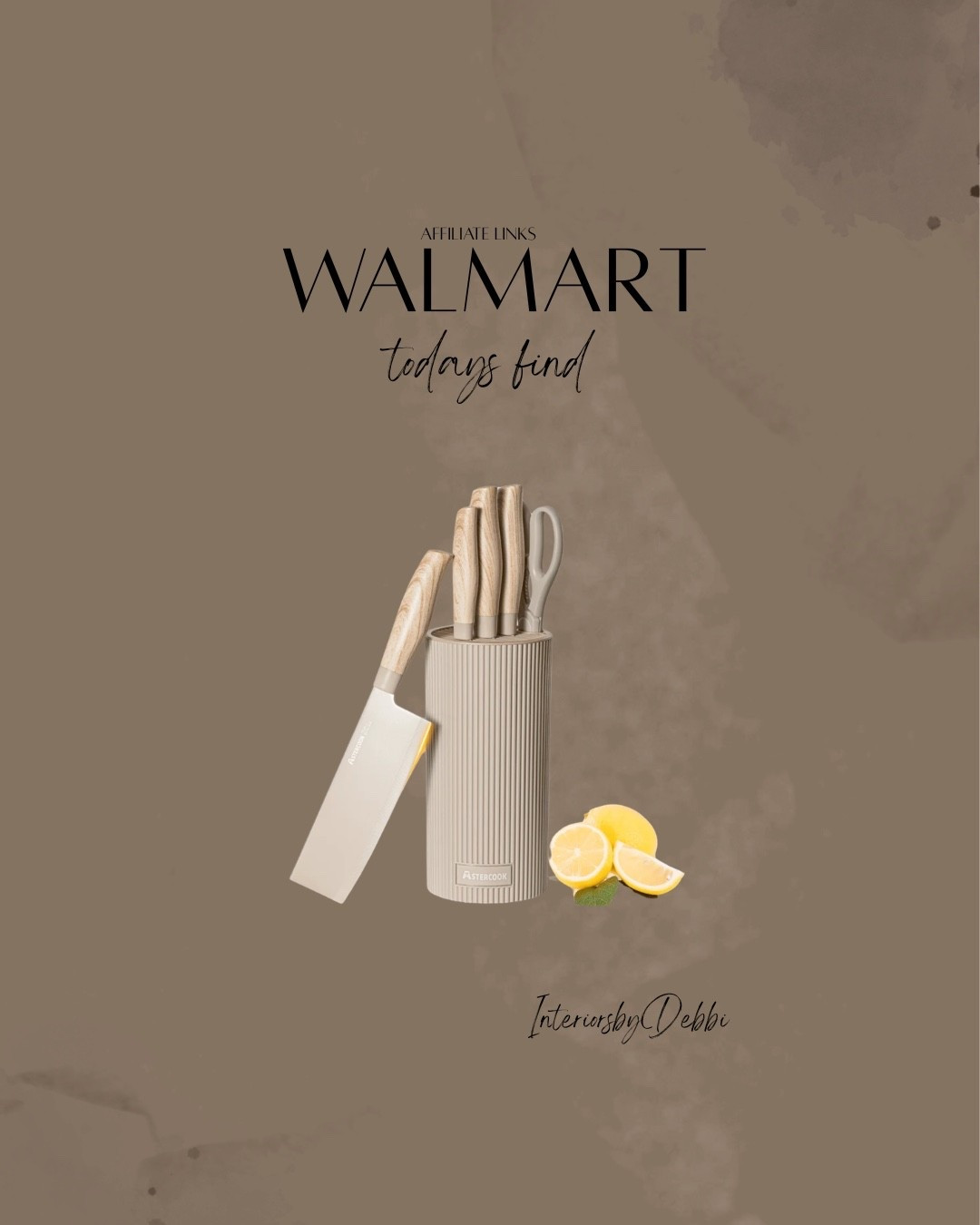 Walmart Find
Knife set , transitional home, modern decor, amazon find, amazon home, target home decor, mcgee and co, studio mcgee, amazon must have, pottery. barn, Walmart finds, affordable decor, home styling, budget friendly, accessories, neutral decor, home finds, buy new arrival, coming soon, sale alert, high end look for less, Amazon favorites, Target finds, cozy, modern, earthy, transitional, luxe, romantic, home decor, budget friendly decor #walmart

#LTKSeasonal #LTKHome