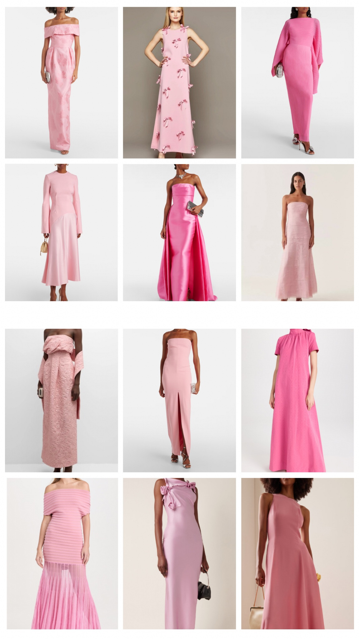 Pink bridesmaids inspo