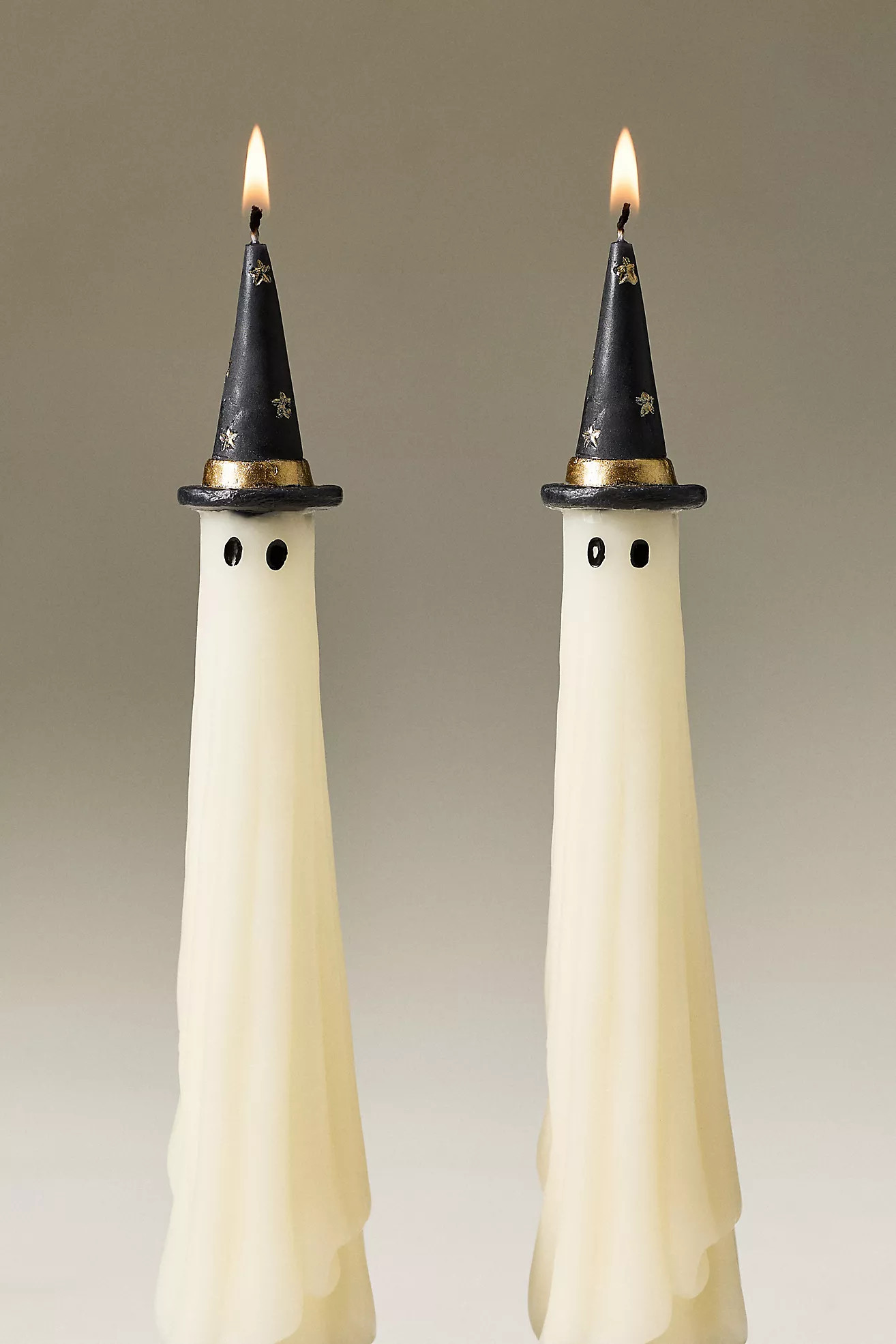 Ghost Witch Shaped Wax Tapers | Anthropologie (US)