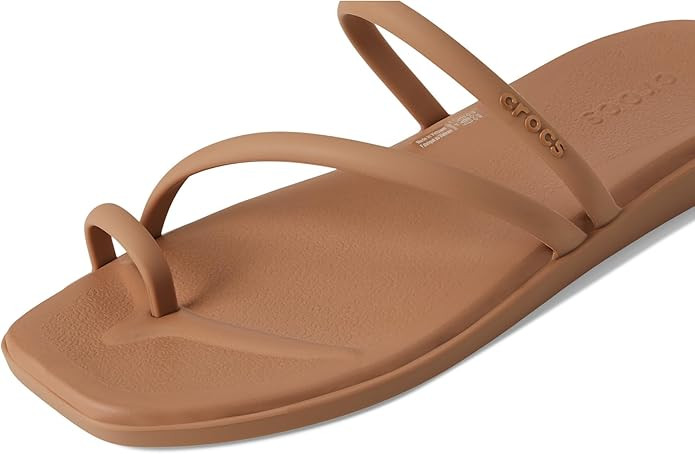 Crocs Women's Miami Toe Loop Sandal Flat | Amazon (US)