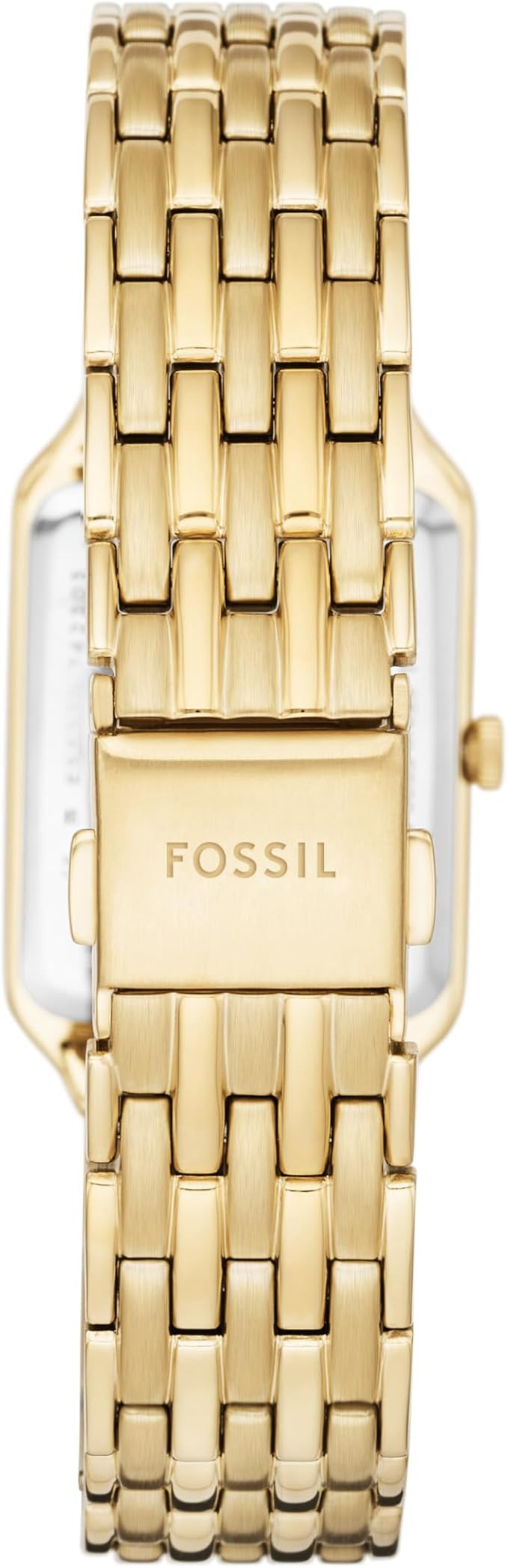 Fossil Raquel Women's Watch with Rectangular Case and Stainless Steel Bracelet or Leather Band | Amazon (US)
