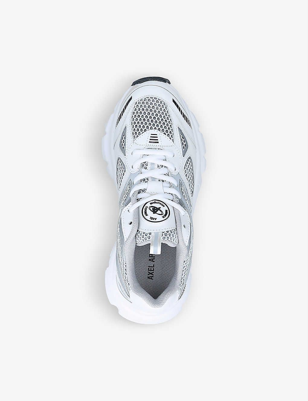 Marathon Runner mesh and leather trainers | Selfridges