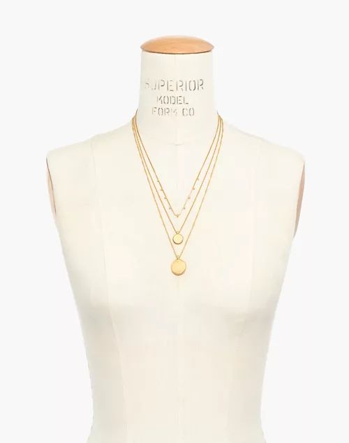 Coin Necklace Set | Madewell