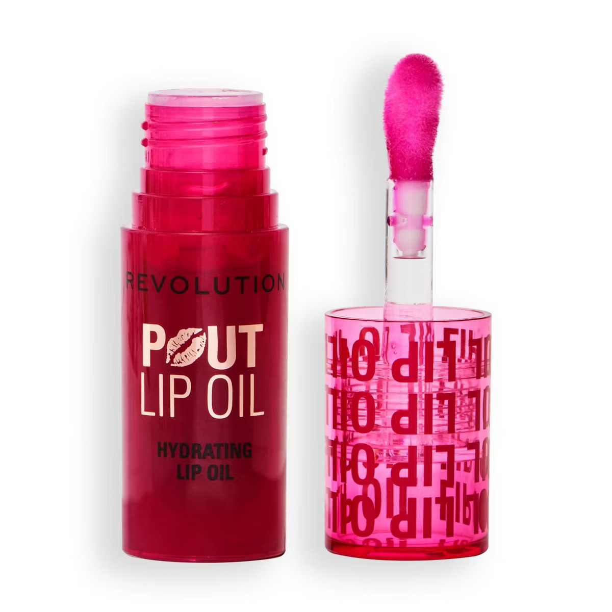 Makeup Revolution Pout Lip Oil - Lychee Clear - 0.1oz | Target