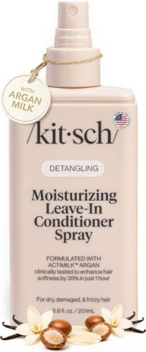 Kitsch Argan Milk Leave In Conditioner Spray - 6.8oz | Amazon (US)