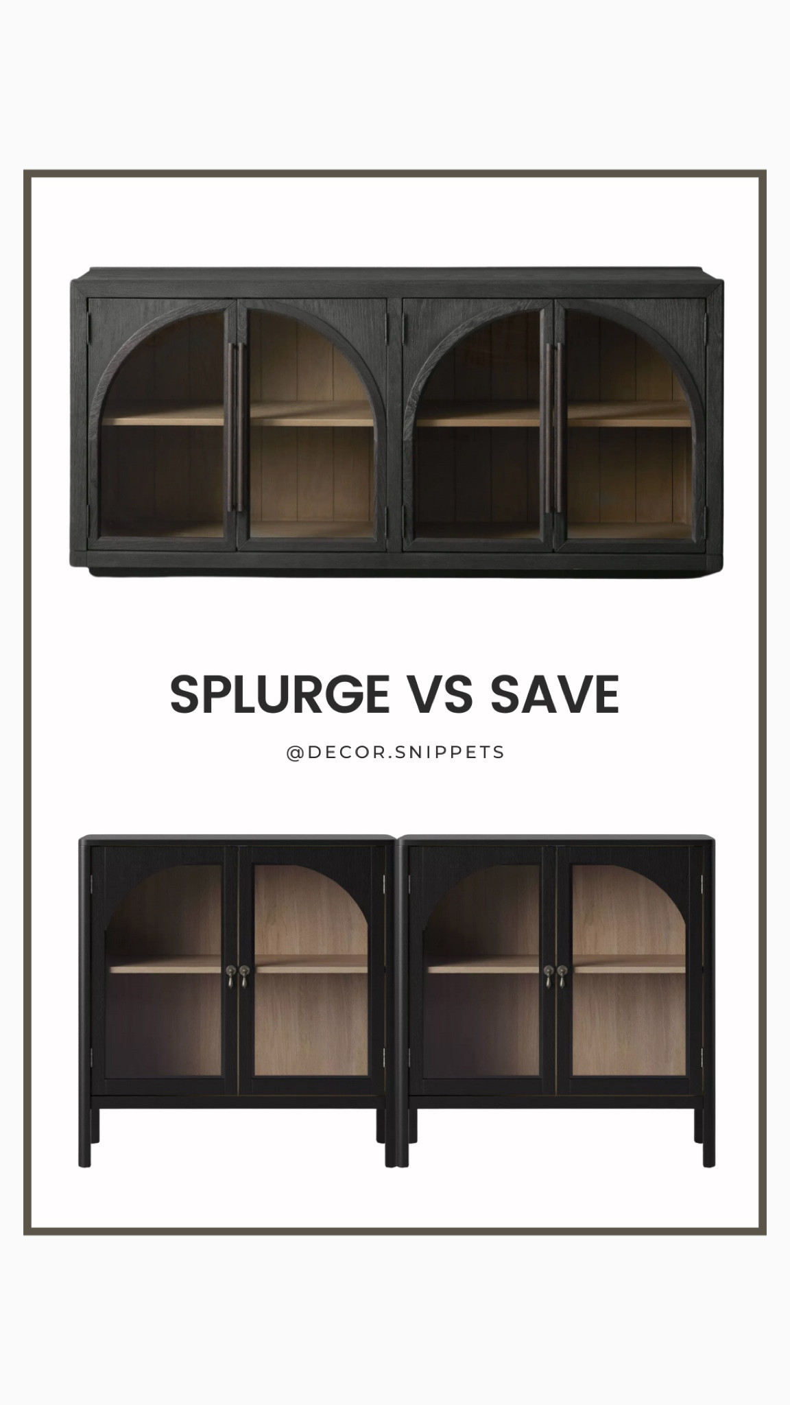 Save Vs Splurge - Target Home Decor ✨

save vs splurge // save or splurge // look for less // target home decor // target home finds // target home // target finds // target furniture // neutral home decor // home decor interior design // home decor ideas

#LTKHome #LTKFindsUnder100 #LTKSeasonal