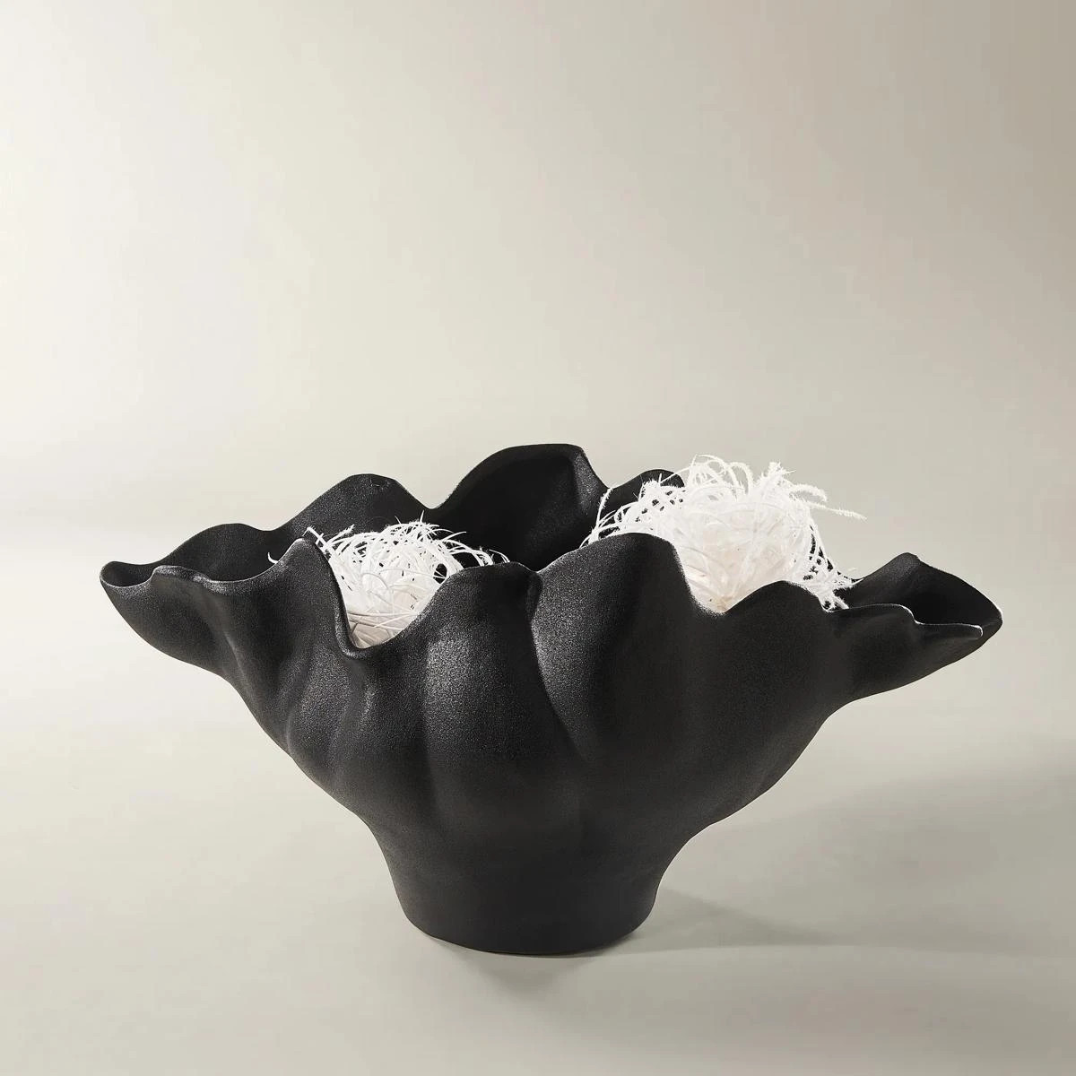 Ebba Bowl - Black | Z Gallerie