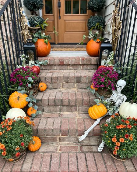Get the Pottery Barn look for less at Walmart! I decorated my fall porch on a budget using Walmart’s faux pumpkins and artificial floral stems perfect to use as fillers. The lanterns and candles can be reused for the holiday season too! 

#LTKSeasonal #LTKhome #LTKHoliday
