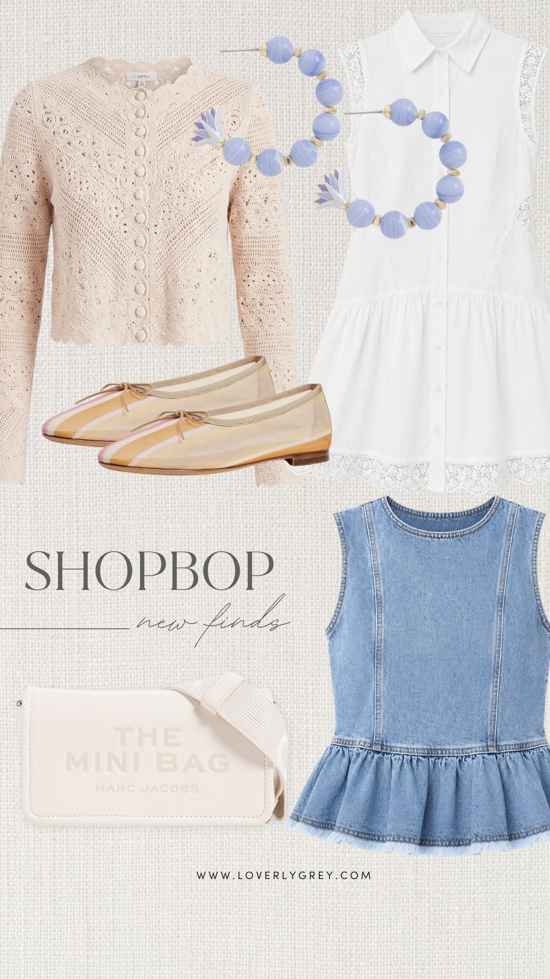 Soft textures, lace details, denim, and delicate accessories make these Shopbop finds perfect for transitioning into fall. Easy pieces to dress up or wear casually throughout the season.

#LTKSeasonal #LTKootd