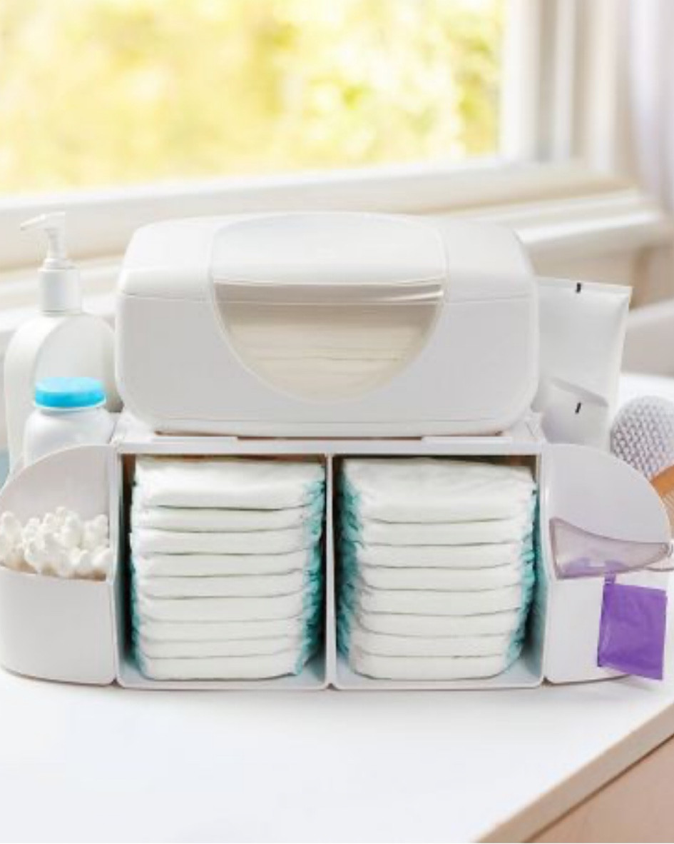 Diaper Organizer for dresser top or changing table top! $22 on Amazon, Walmart, or Target + $26 for the wipe warmer!

#LTKBaby #LTKxWalmart #LTKBump