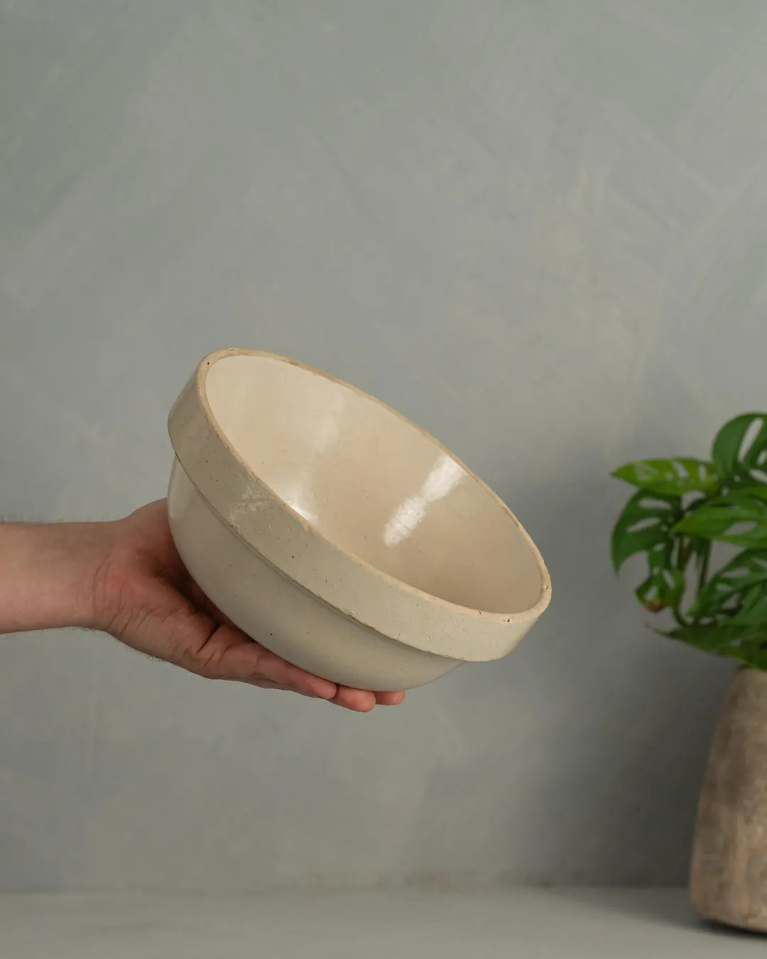 Antique Crock Ware Bowl / Pottery (free Shipping) - Etsy | Etsy (US)