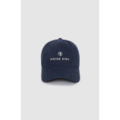 ANINE BING Jeremy Baseball Cap in Bleached Blue Denim at Nordstrom | Nordstrom